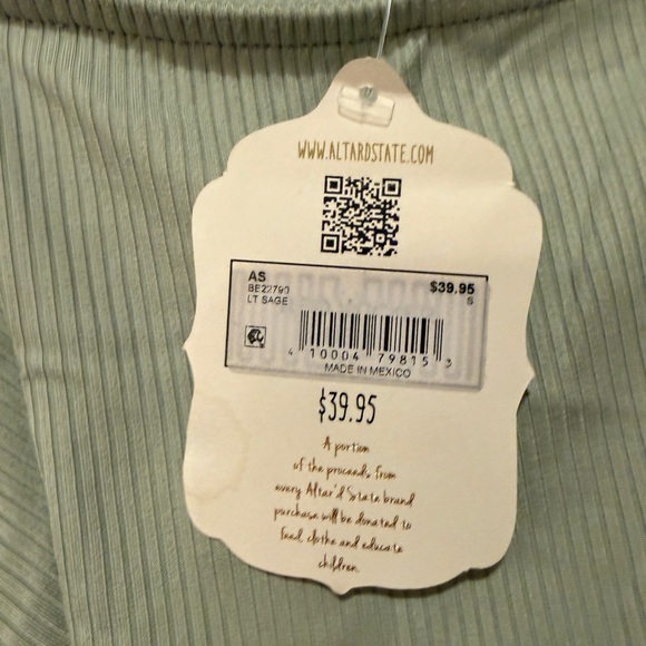 Altar'd State Ribbed Crop Top - Picture 3 of 5